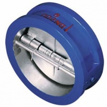 Double discs wafer check valve